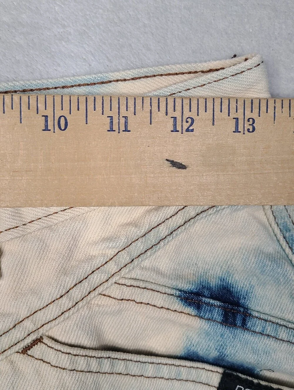 Vtg Rocky Mountain High Rise Mom Jeans Western Tie-Dye 26x31 Americana USA Made